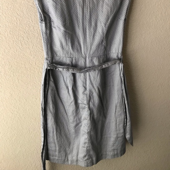 Anne Taylor LOFT Grey Dress Size 2 - Picture 4 of 6